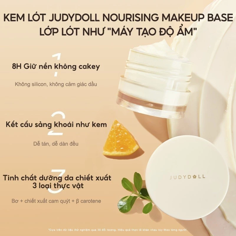 kem lót Judydoll dưỡng ẩm